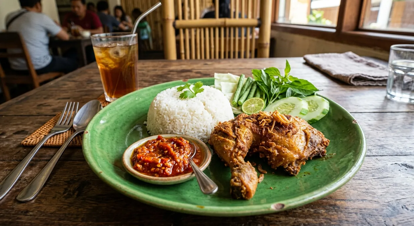 NASI + AYAM GORENG