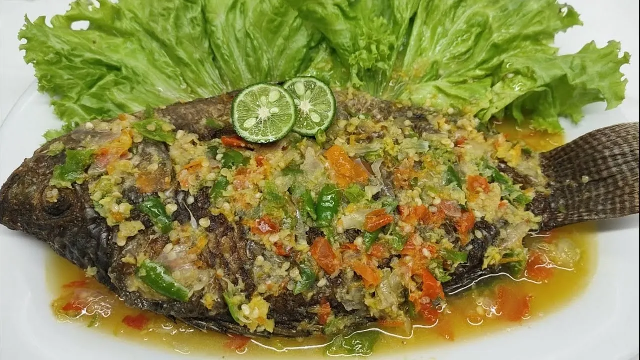 NASI + IKAN NILA COBEK