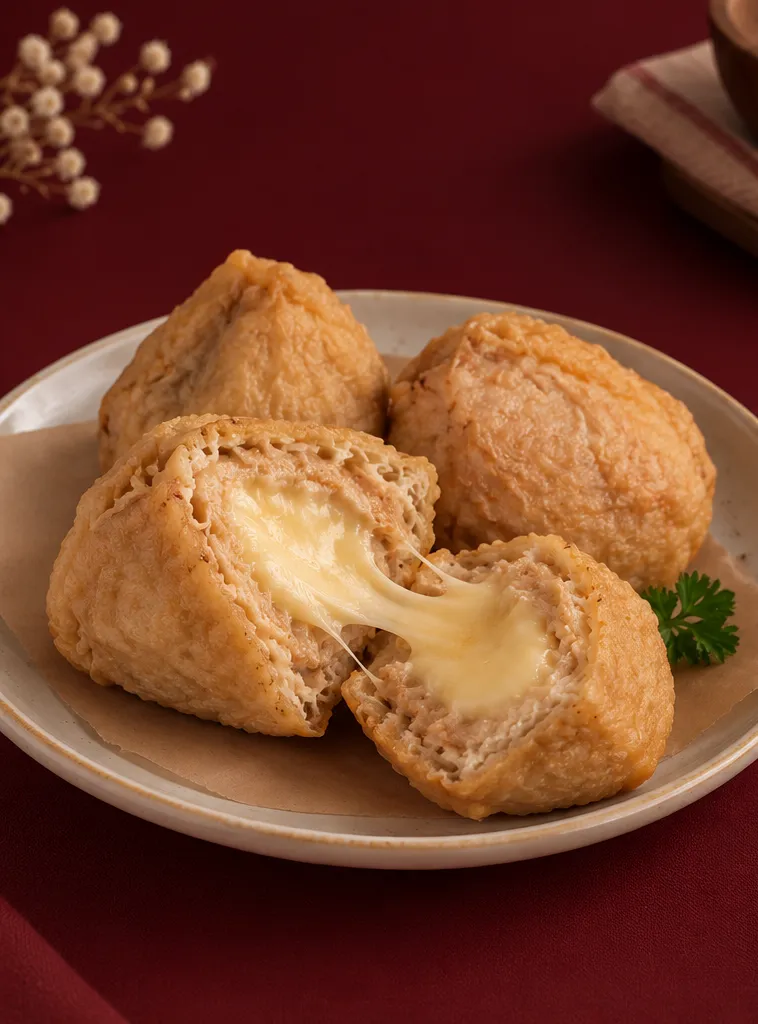 Tahu walik isi keju